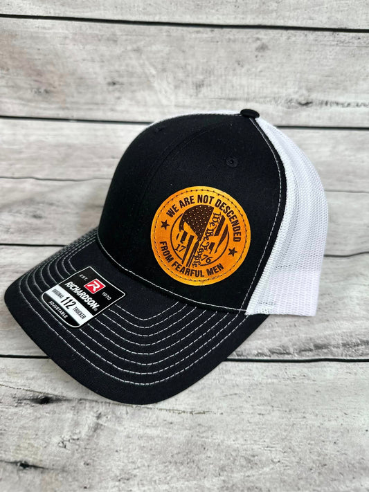 We are not descended Patch Hat